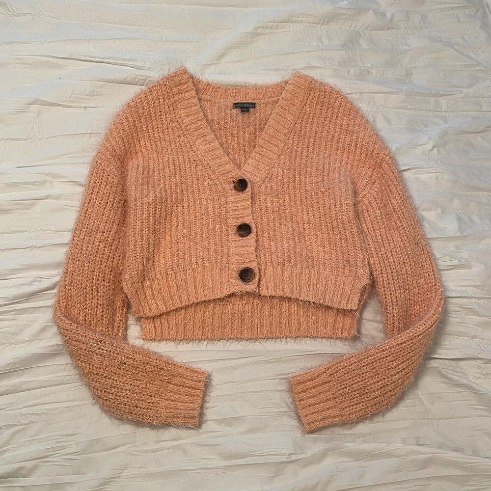 Pink Fuzzy Sweater